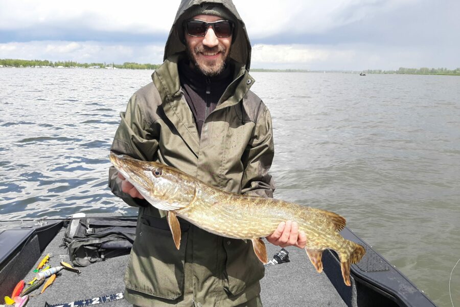 Photos de pêche au brochet en Alsace